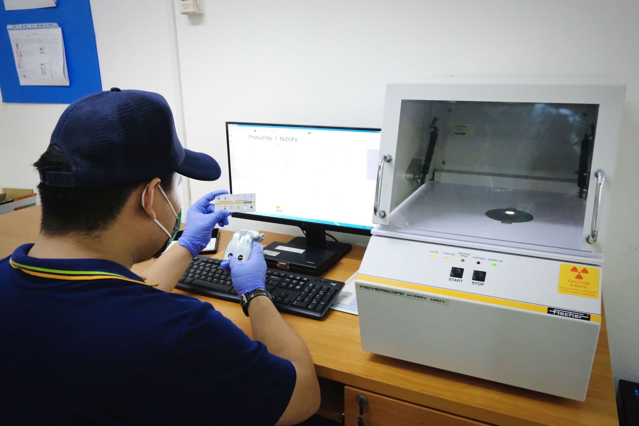 เครื่อง X-Ray (XRF) วัดความหนาผิวชุบ